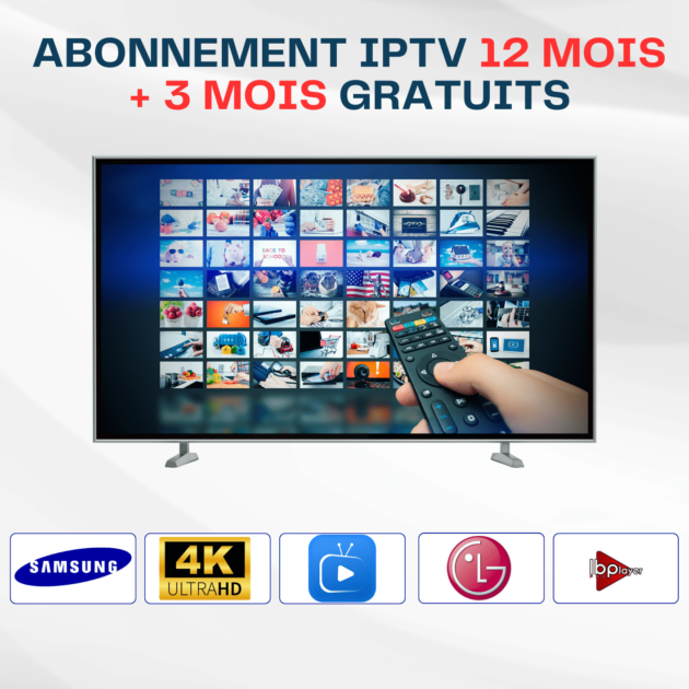 abonnement iptv 12 mois