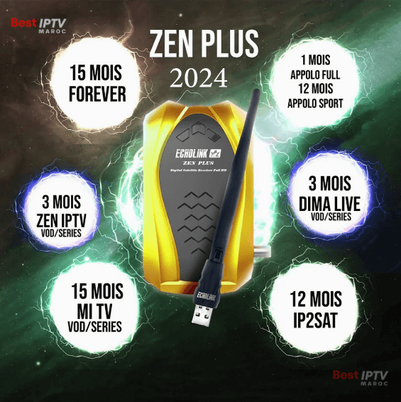 Récepteur Echolink Zen Plus Prix Maroc